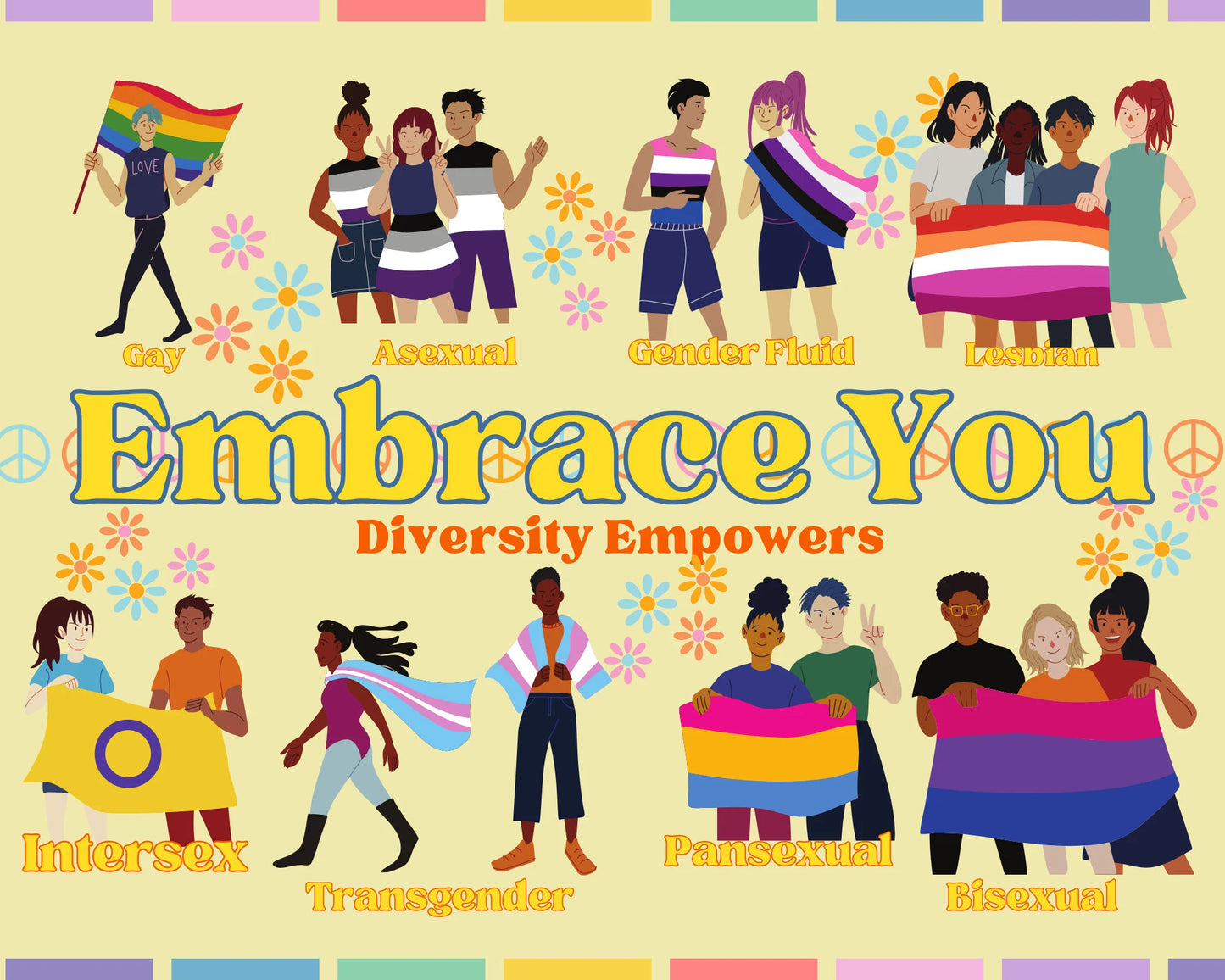 Poof Puzzles! Embrace You, Diversity Empowers 500 Piece Jigsaw Puzzle