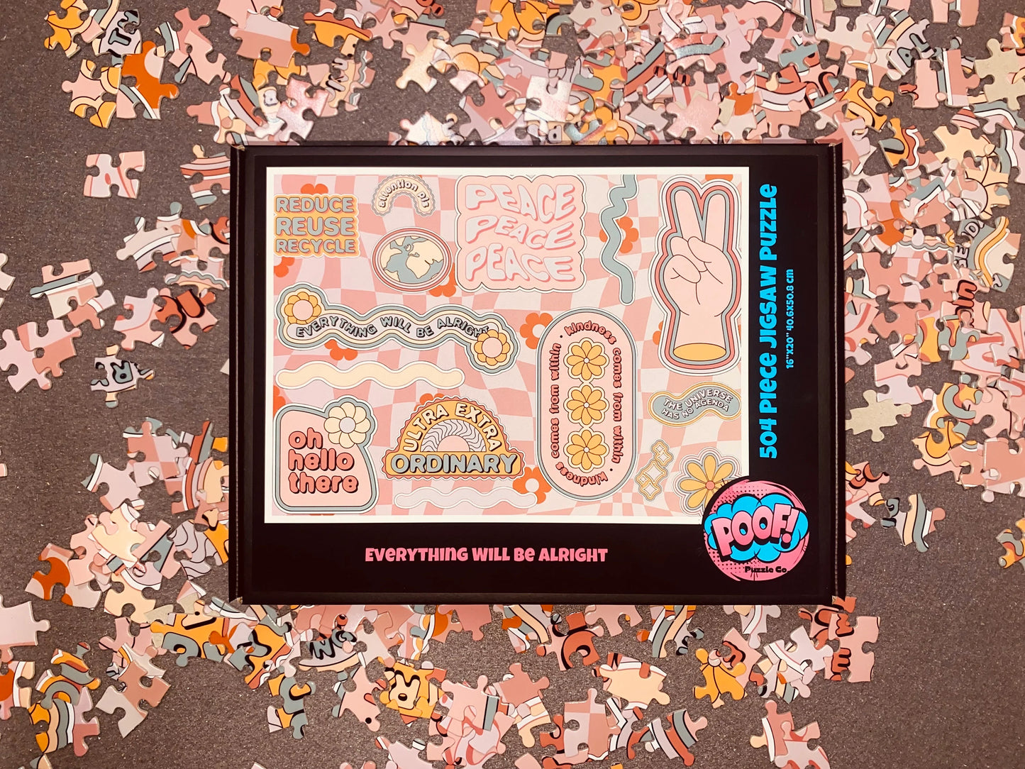 Poof Puzzles! Everything Will Be Alright 500 Jigsaw Puzzle